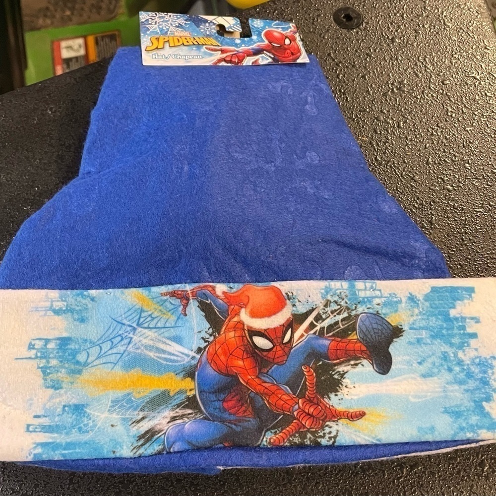Spider-Man Christmas Hat